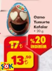 OZMO YUMURTA KAFALAR 20 G